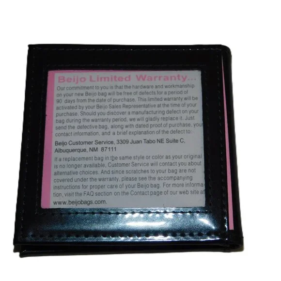 Beijo London Paris New York Handbag Charcoal Gray Purse - Picture 15 of 15